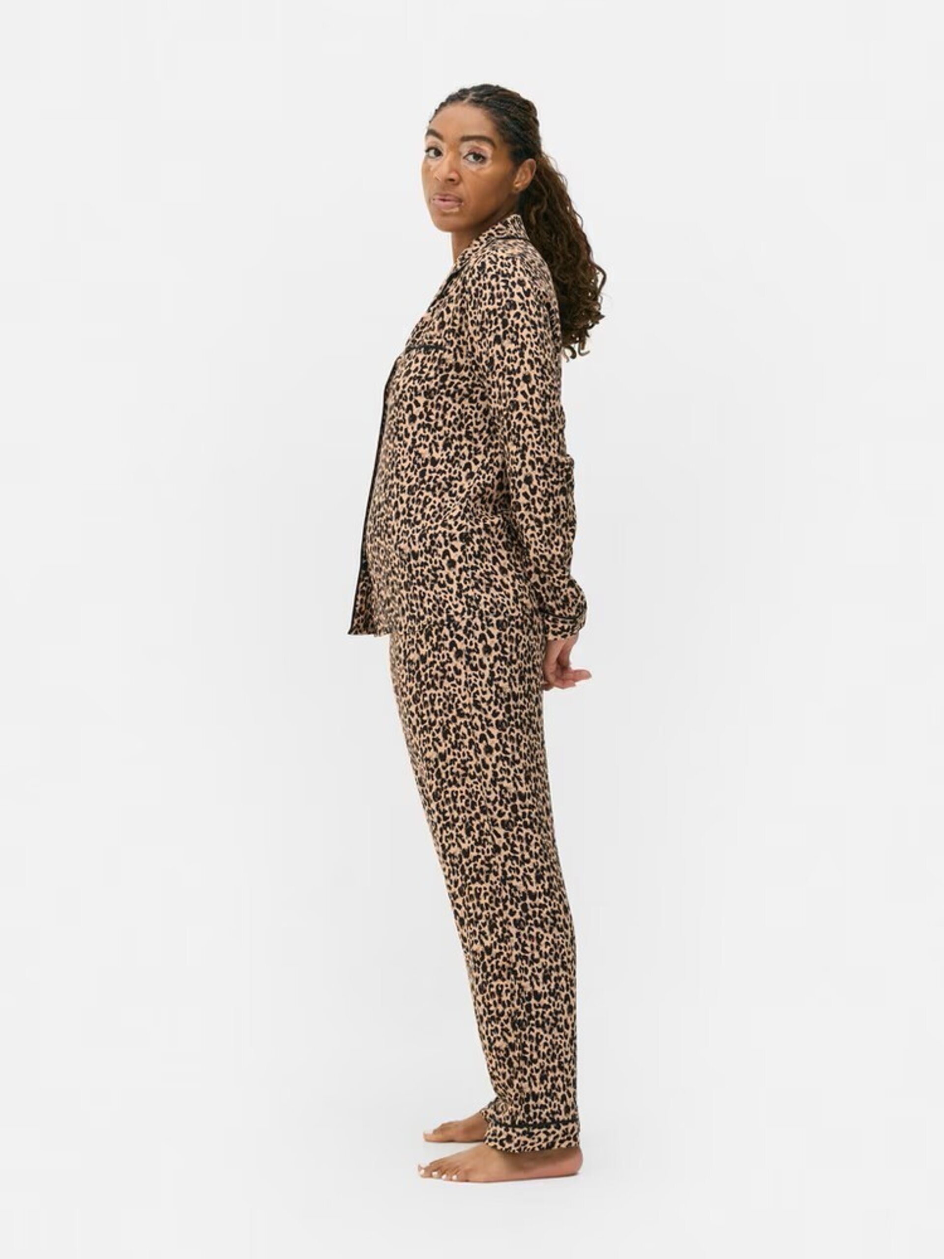 Pijama estampado leopardo - 3