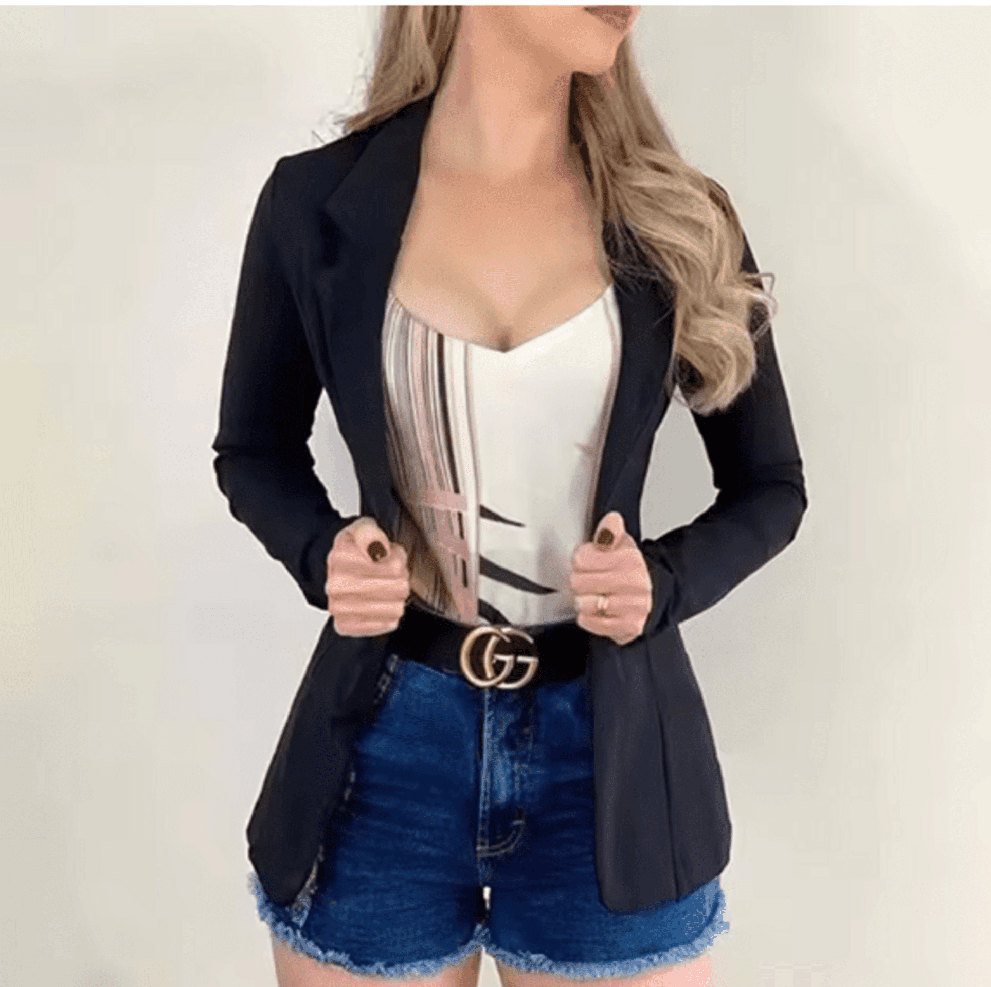 Blazer Formal Con Bolsillo - 3