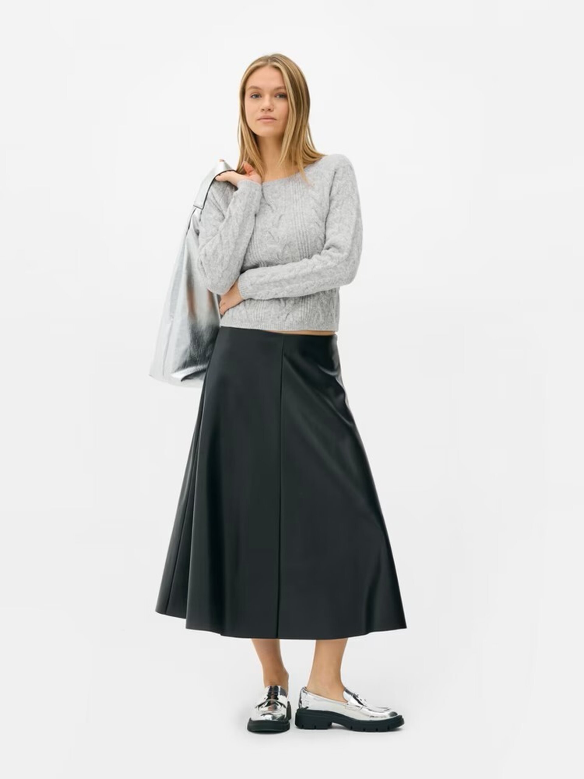 Jersey De Punto De Ochos Con Escote Diagonal - 6
