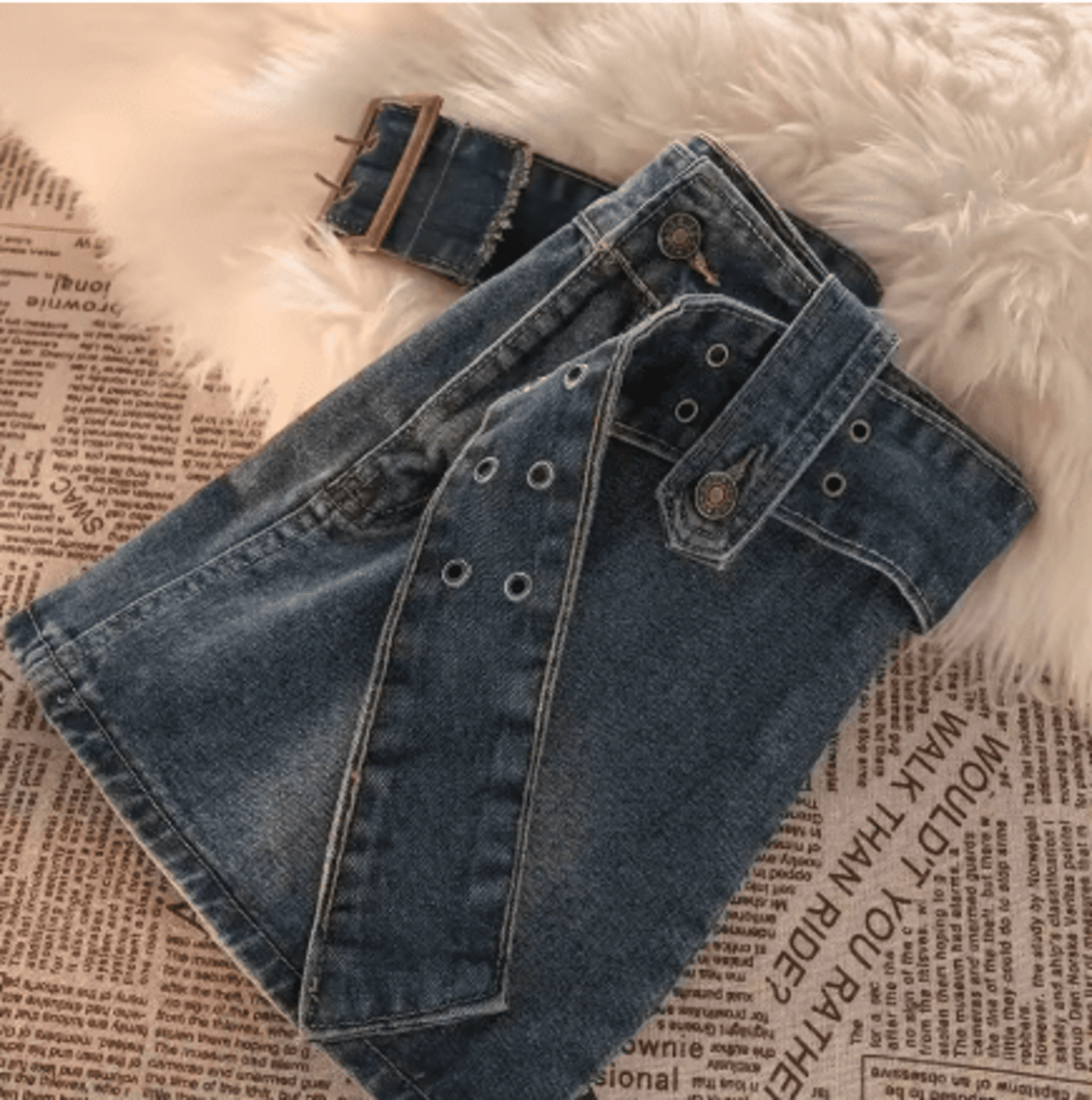 Falda Short Vaquera - 3
