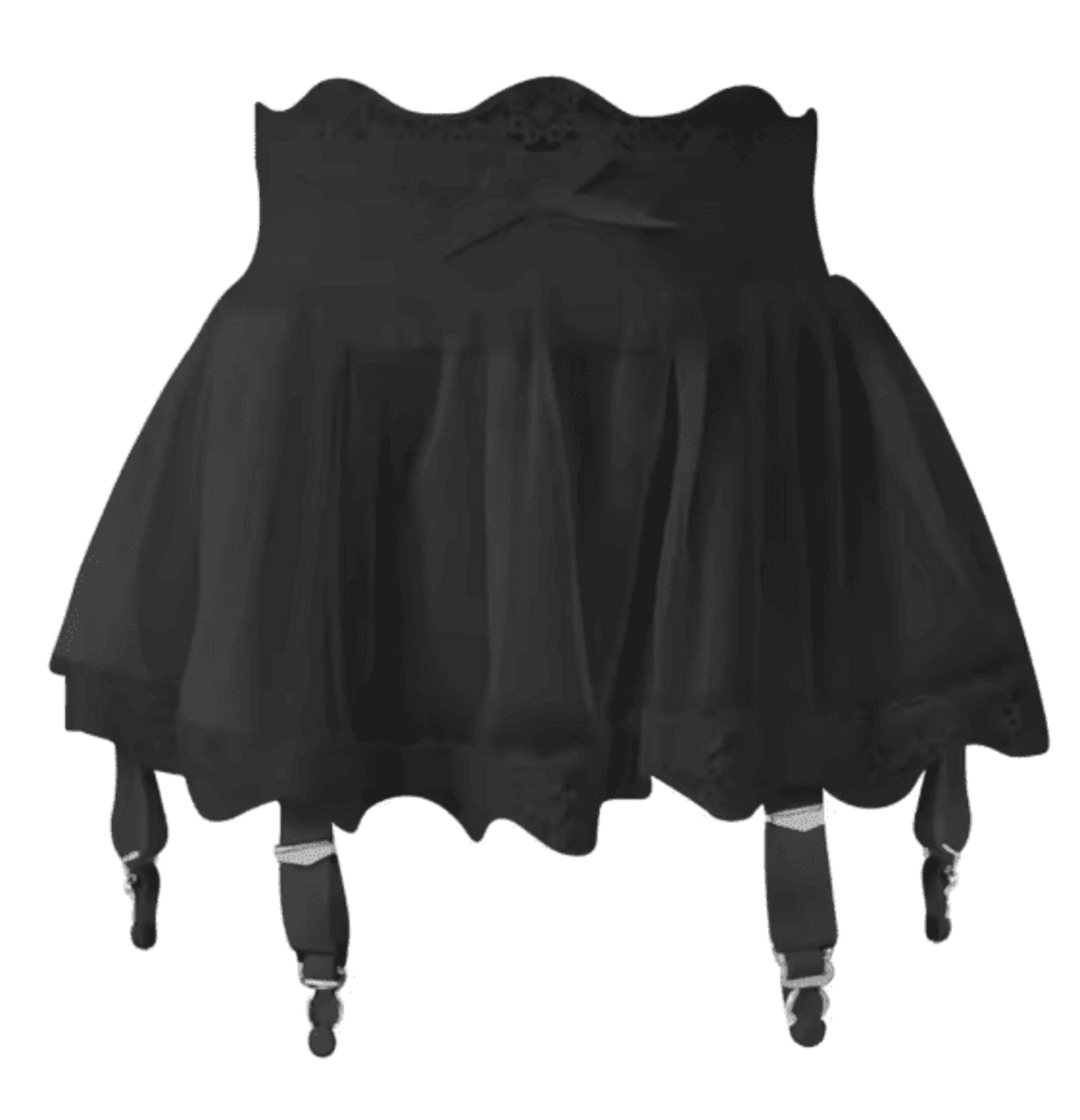 Minifalda Sexy De Encaje - 2