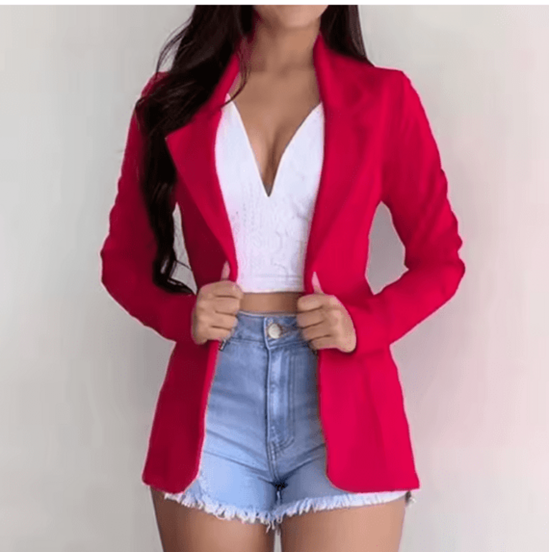 Blazer Formal Con Bolsillo - 4