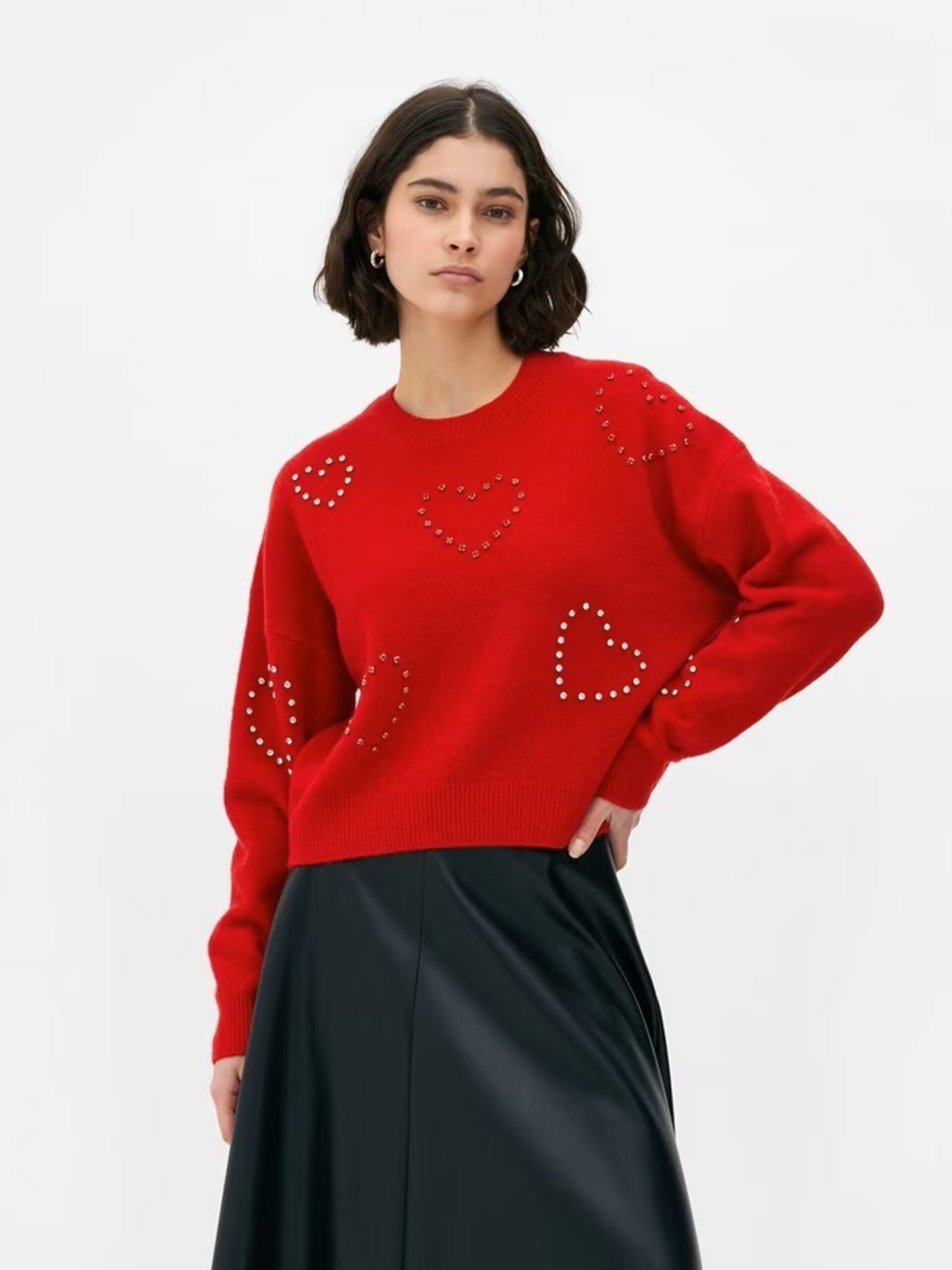 Jersey Con Corazón Bordado - 2