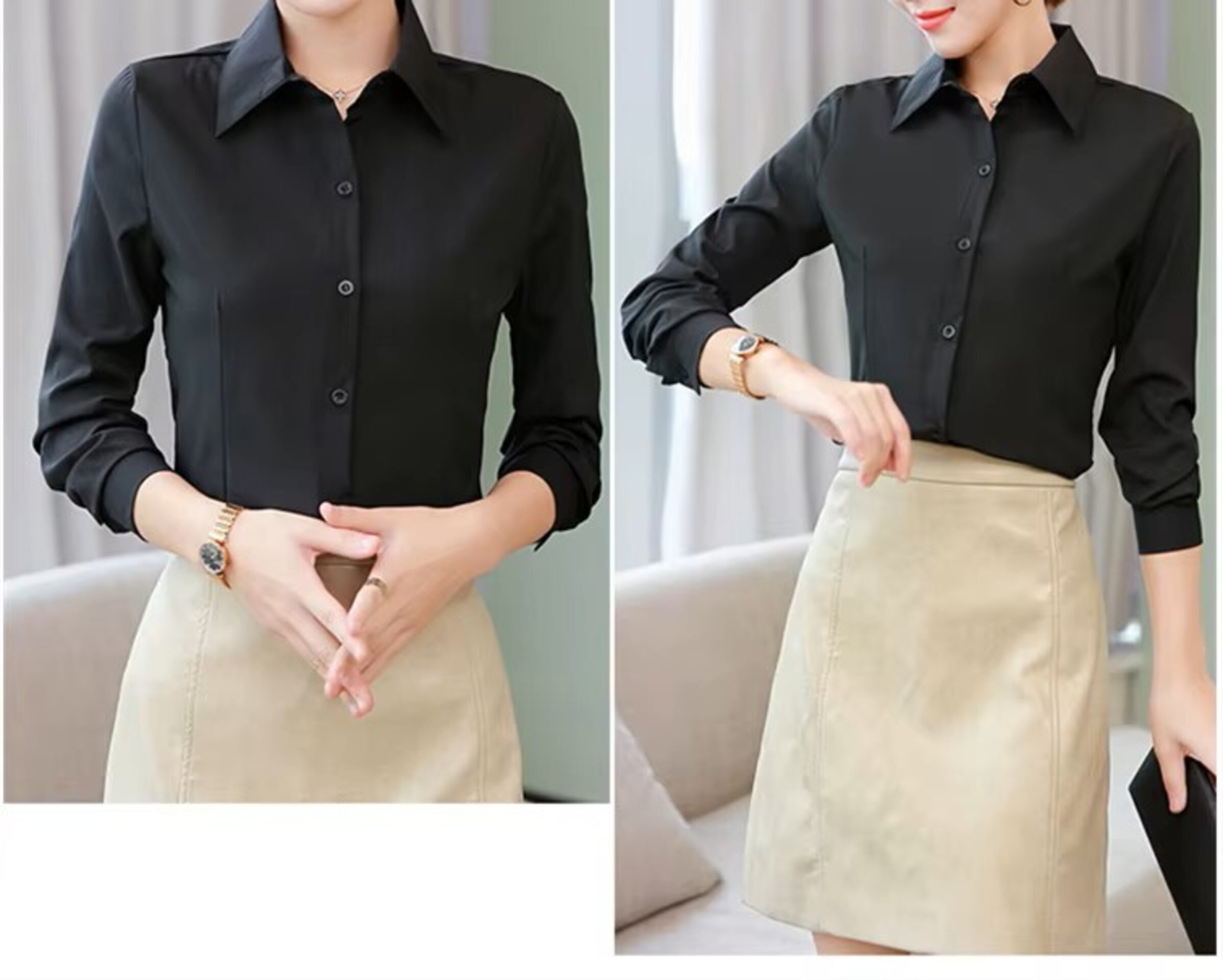 Camisa Ejecutiva Pastel - 5