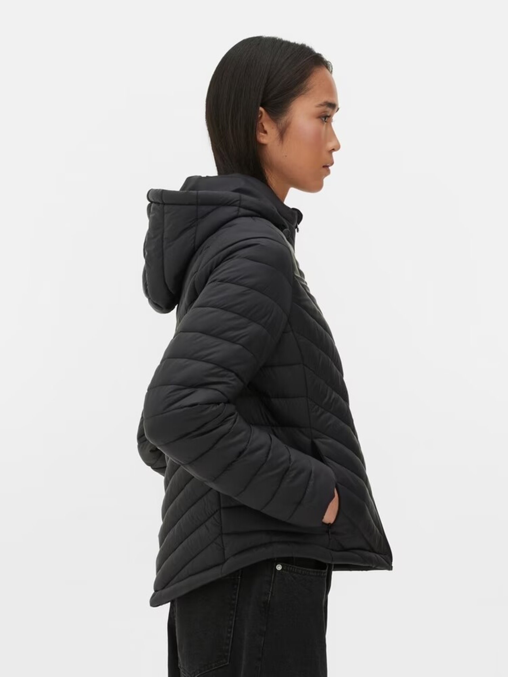 Chaqueta Ligera Acolchada Con Capucha - 2