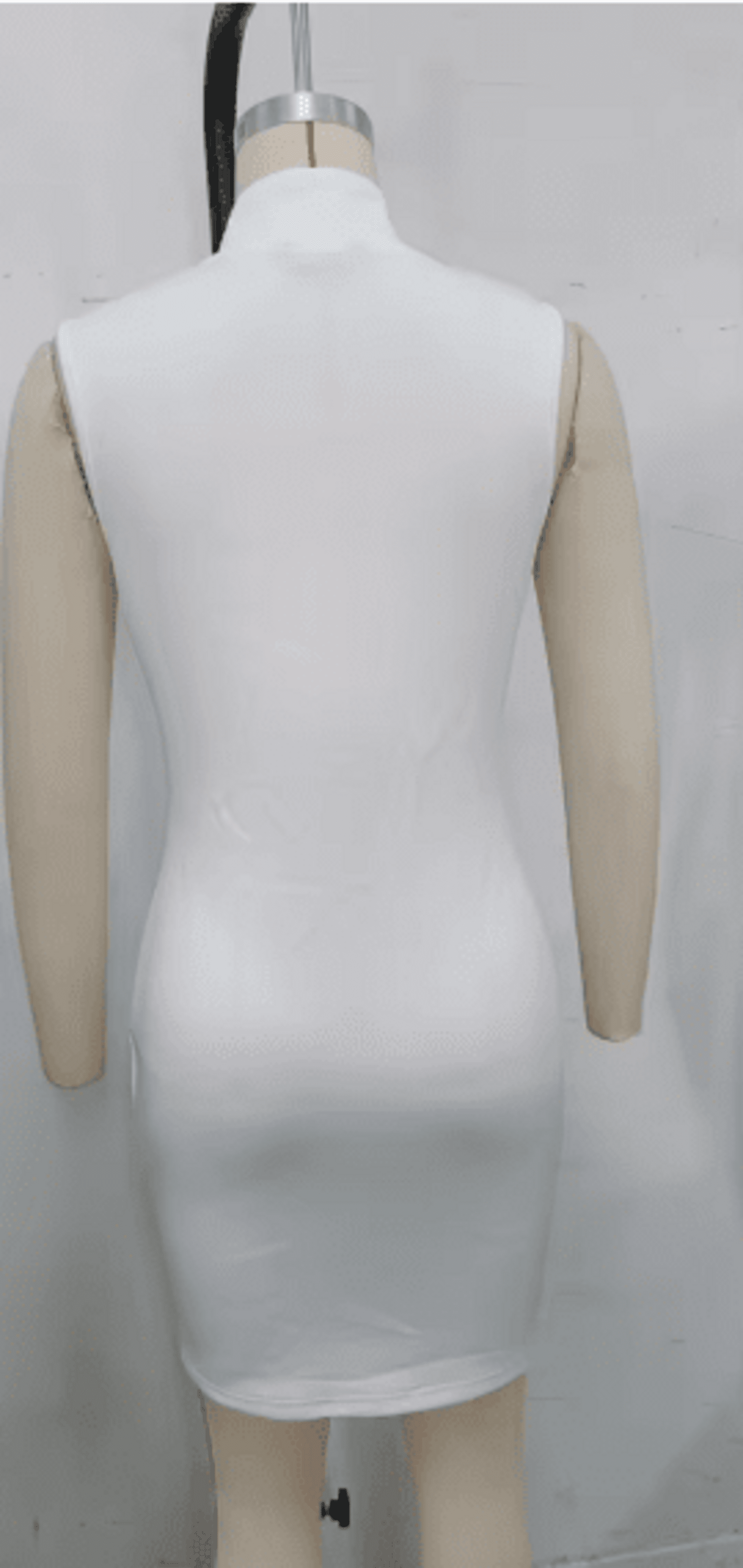Vestido Con Cierre Corto - 7