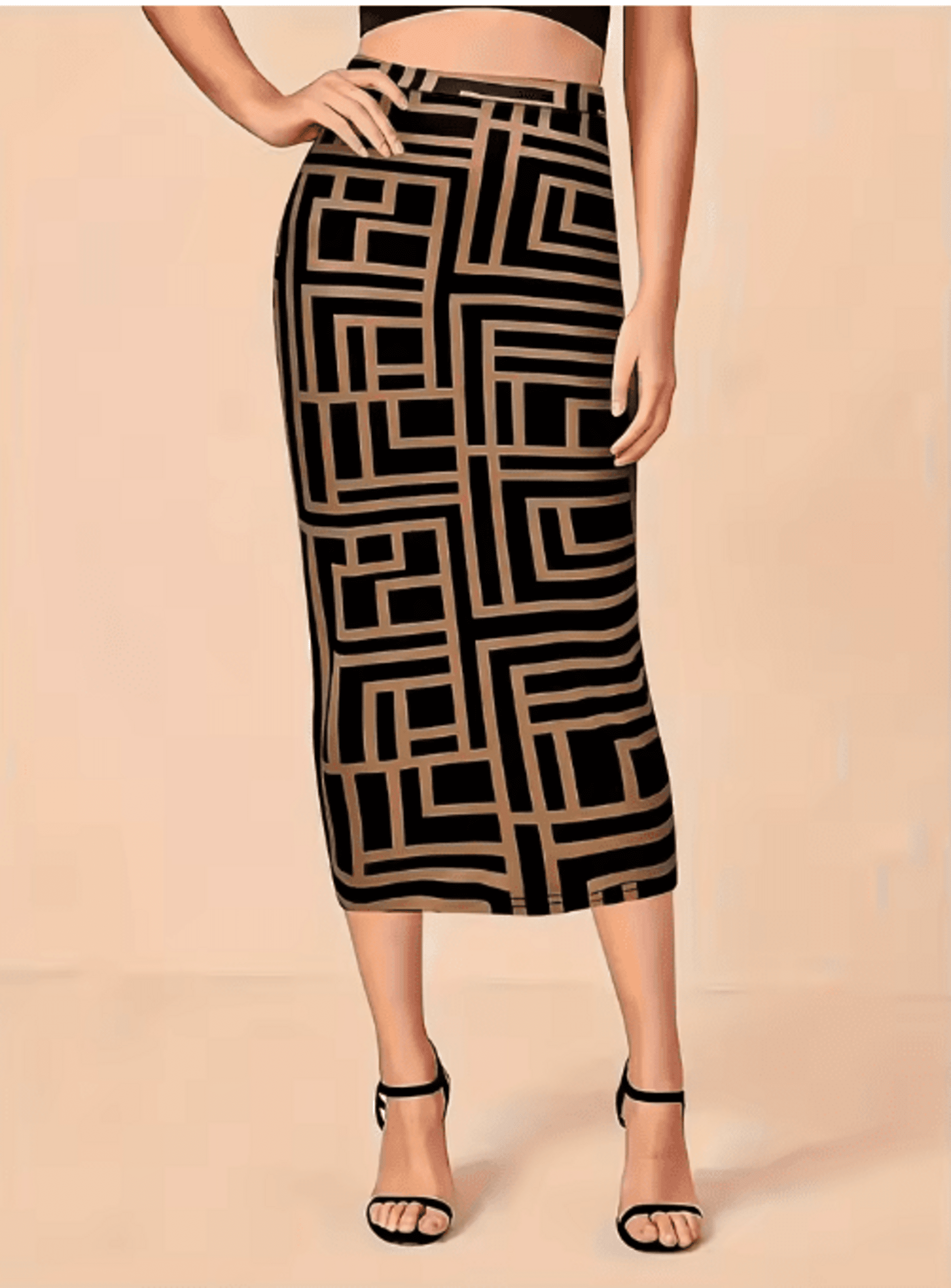 Falda Larga Laberinto - 3