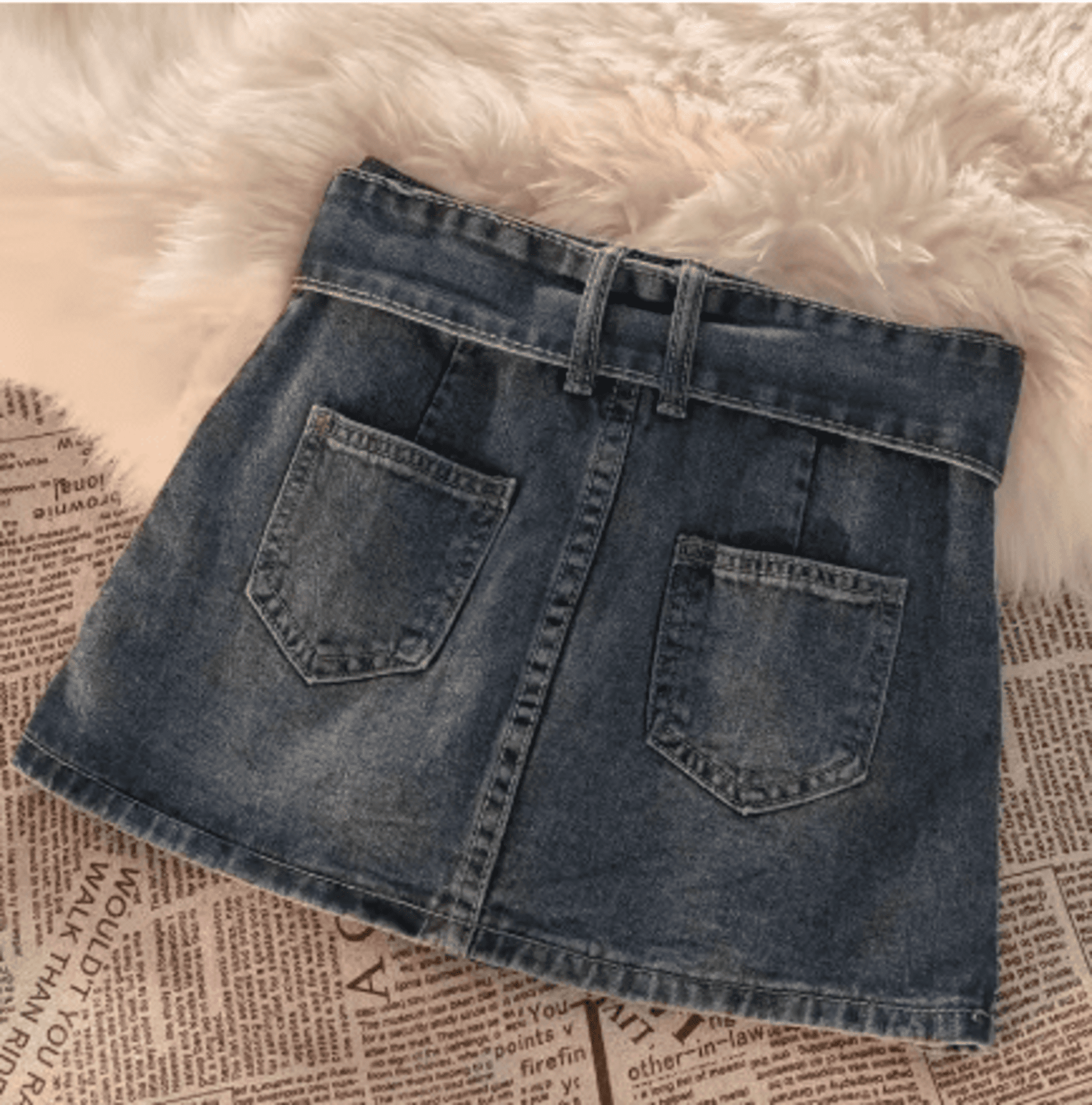 Falda Short Vaquera - 2