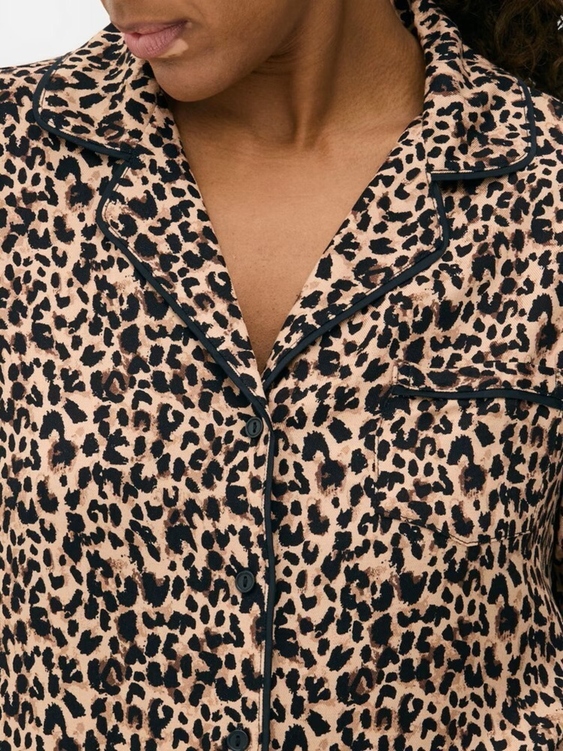 Pijama estampado leopardo - 4