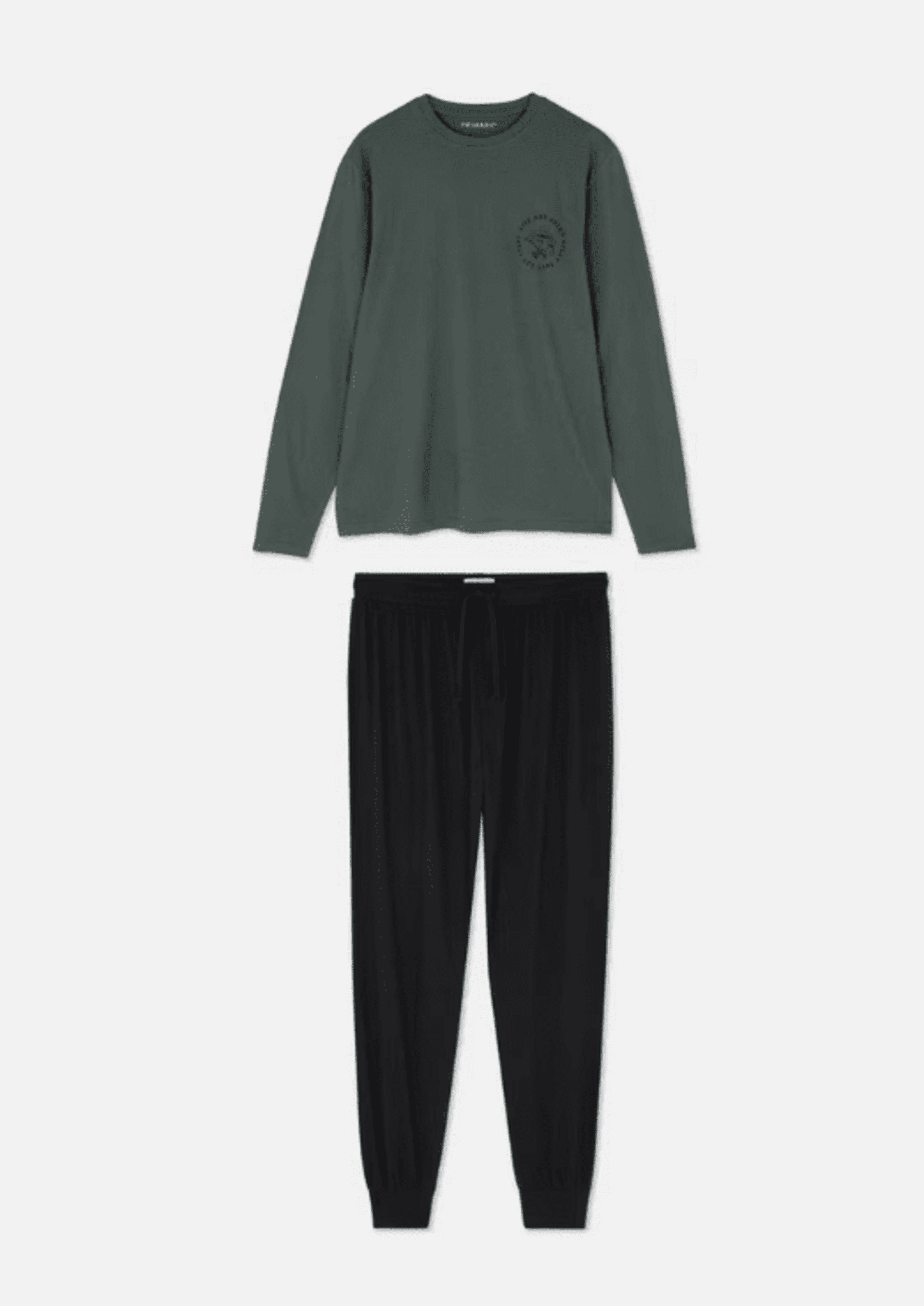 Pijama Con Pantalones Y Camiseta Pr - 5