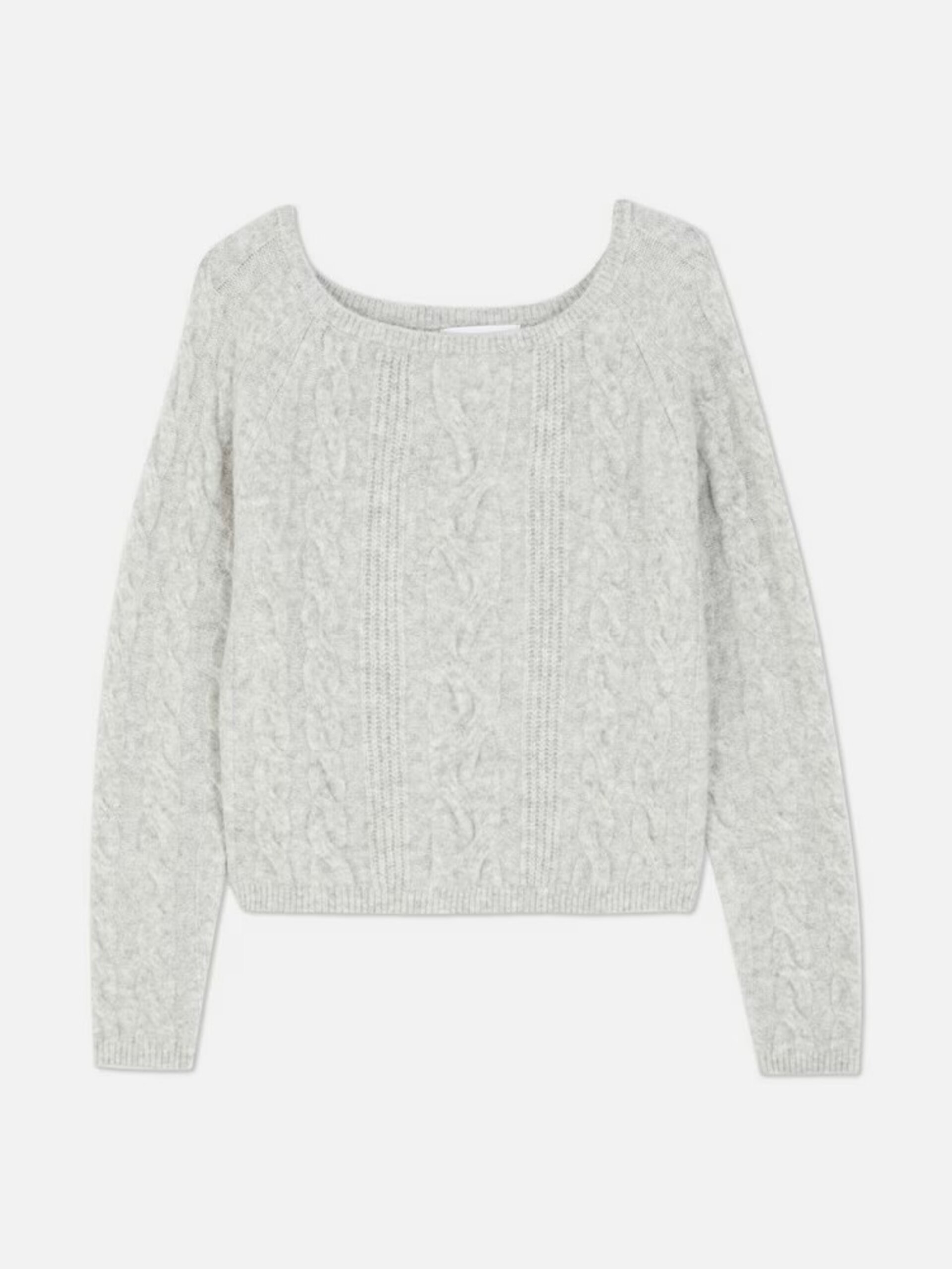 Jersey De Punto De Ochos Con Escote Diagonal - 12