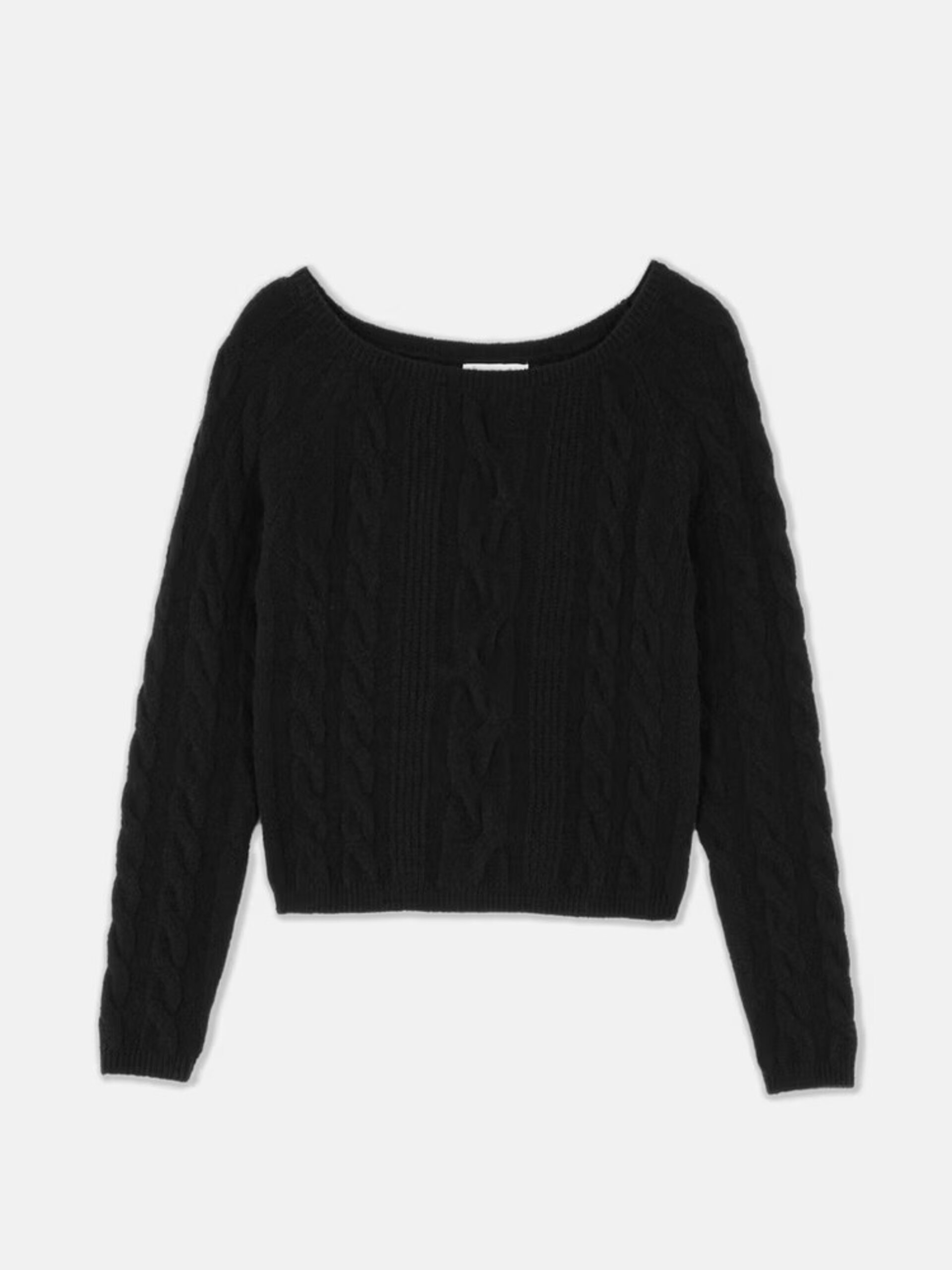 Jersey De Punto De Ochos Con Escote Diagonal - 9