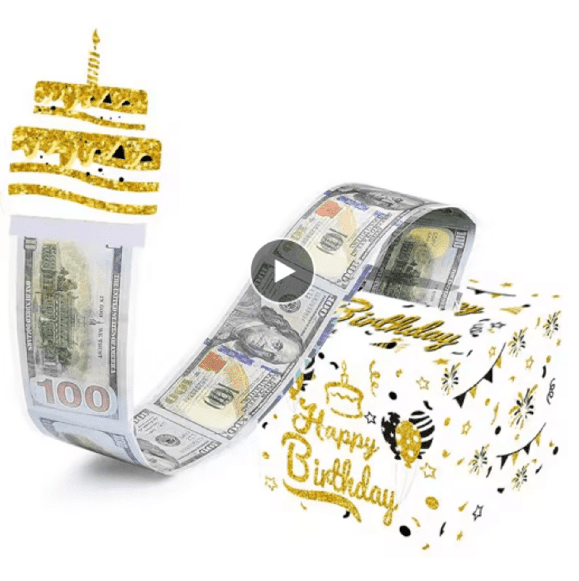 Caja De Dinero De Cumpleaños - 6