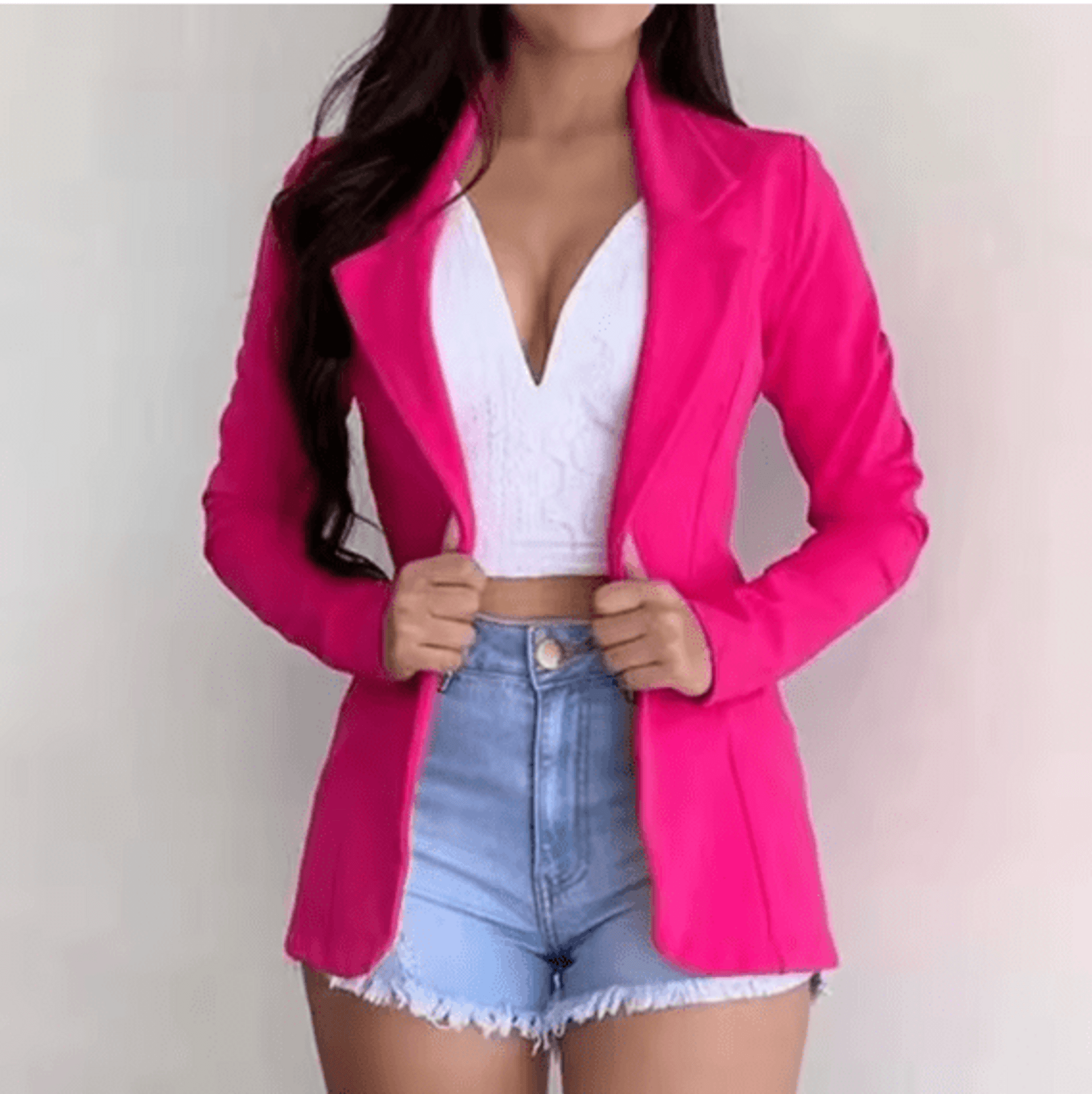 Blazer Formal Con Bolsillo - 7