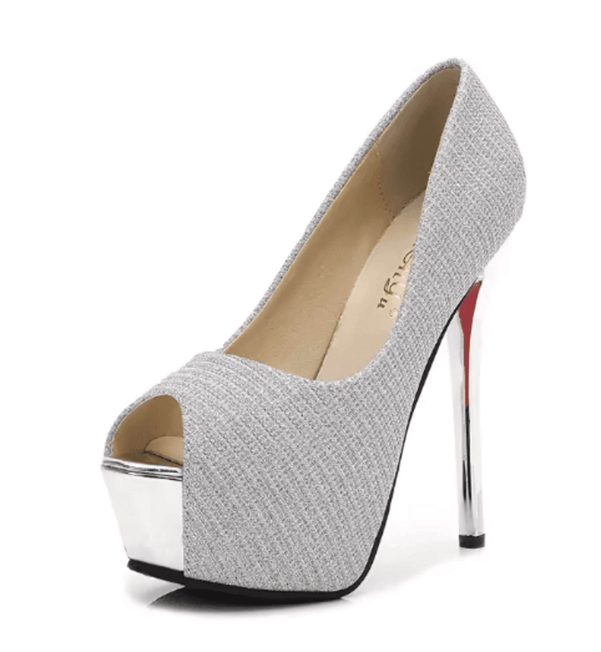 Tacones Altos Brillantes - 6