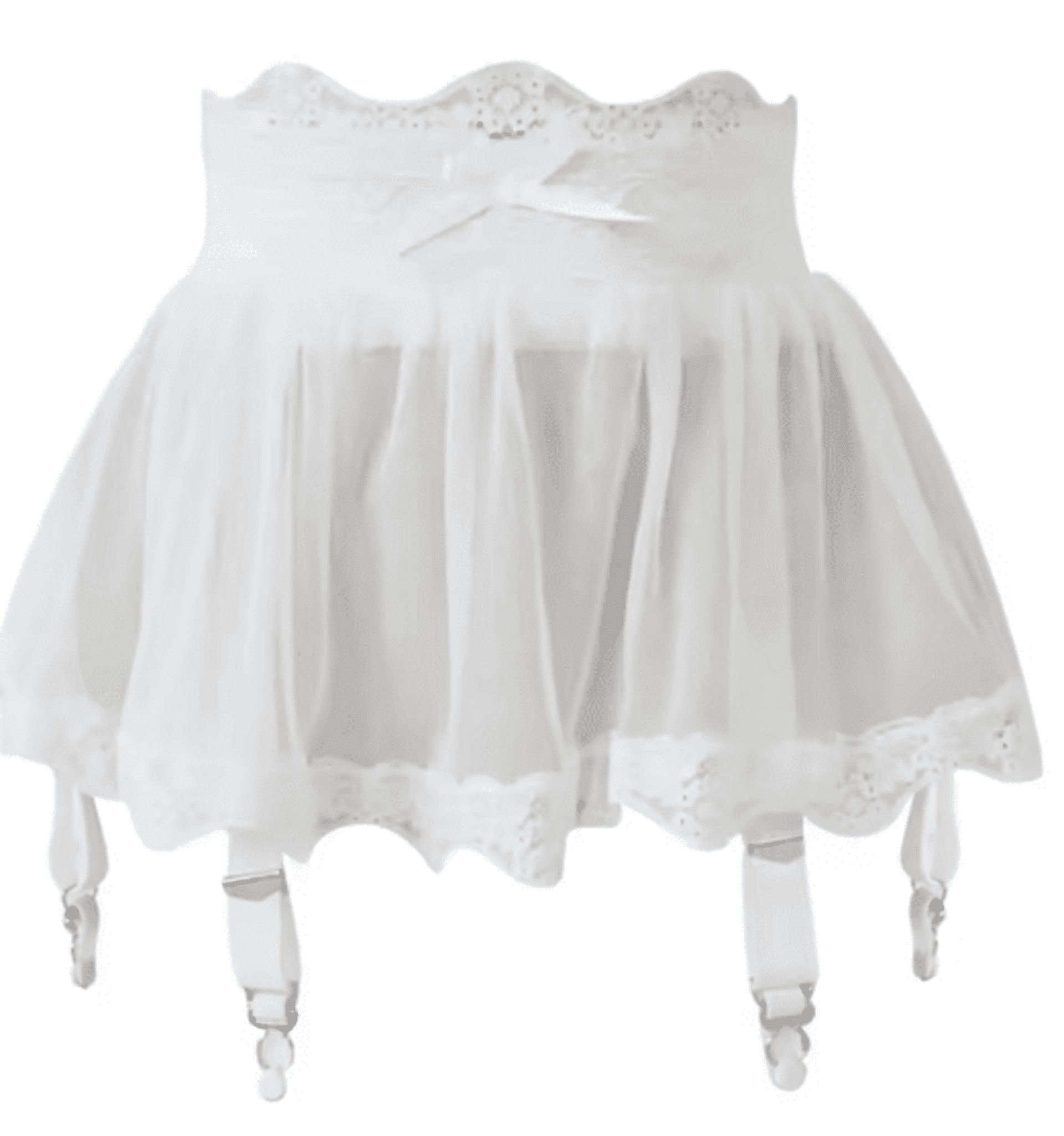 Minifalda Sexy De Encaje - 4