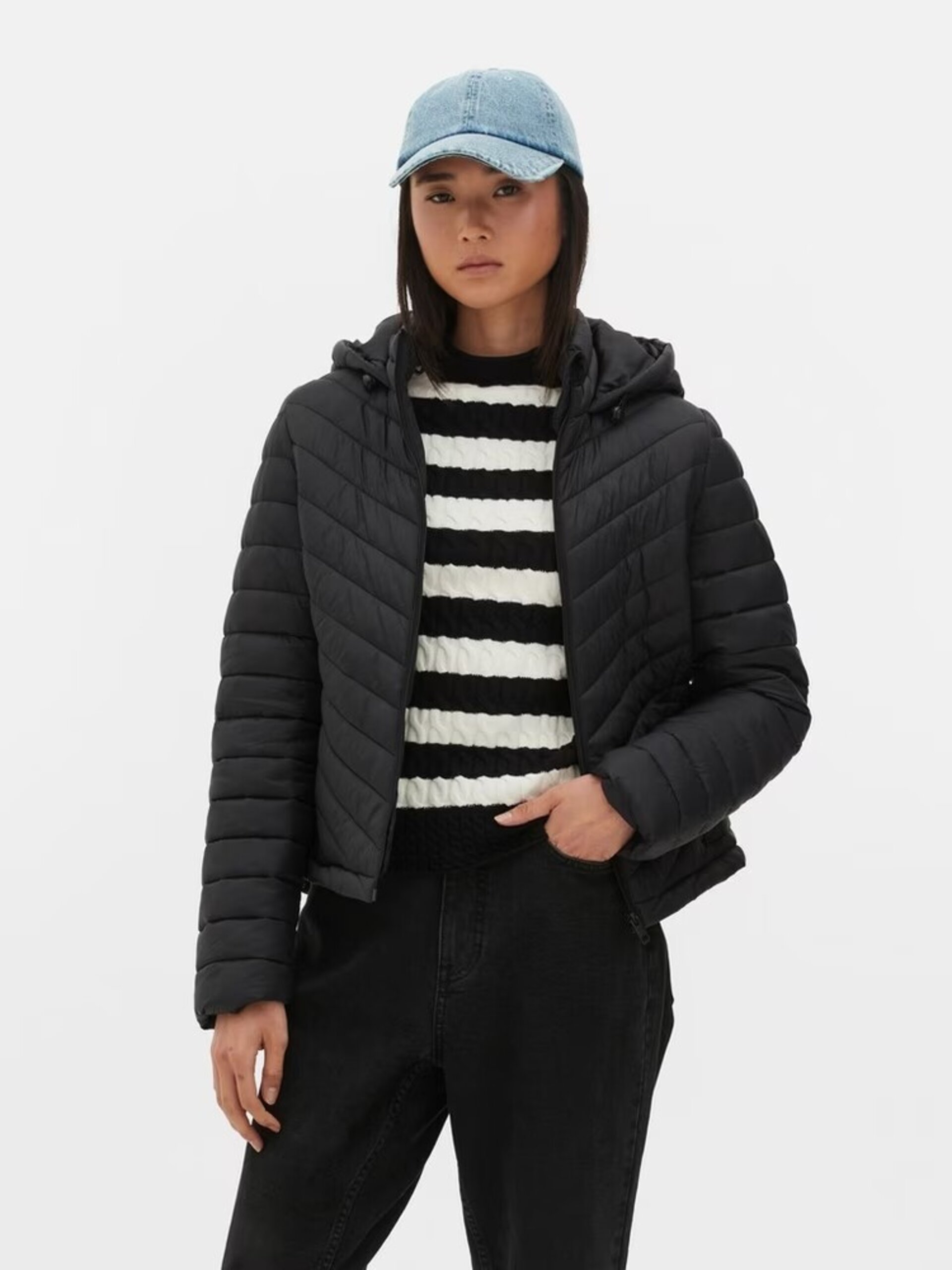 Chaqueta Ligera Acolchada Con Capucha - 4
