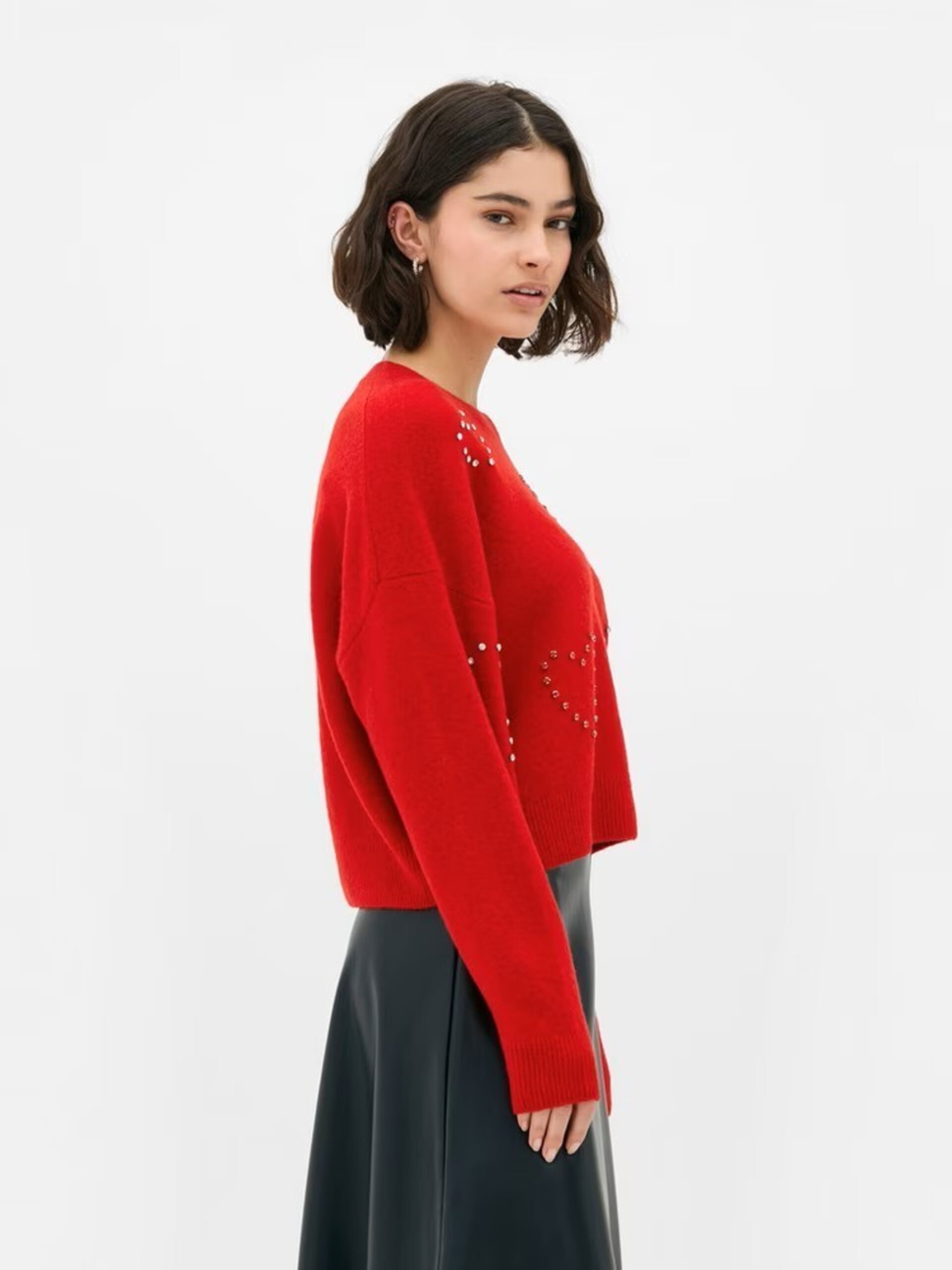 Jersey Con Corazón Bordado - 4
