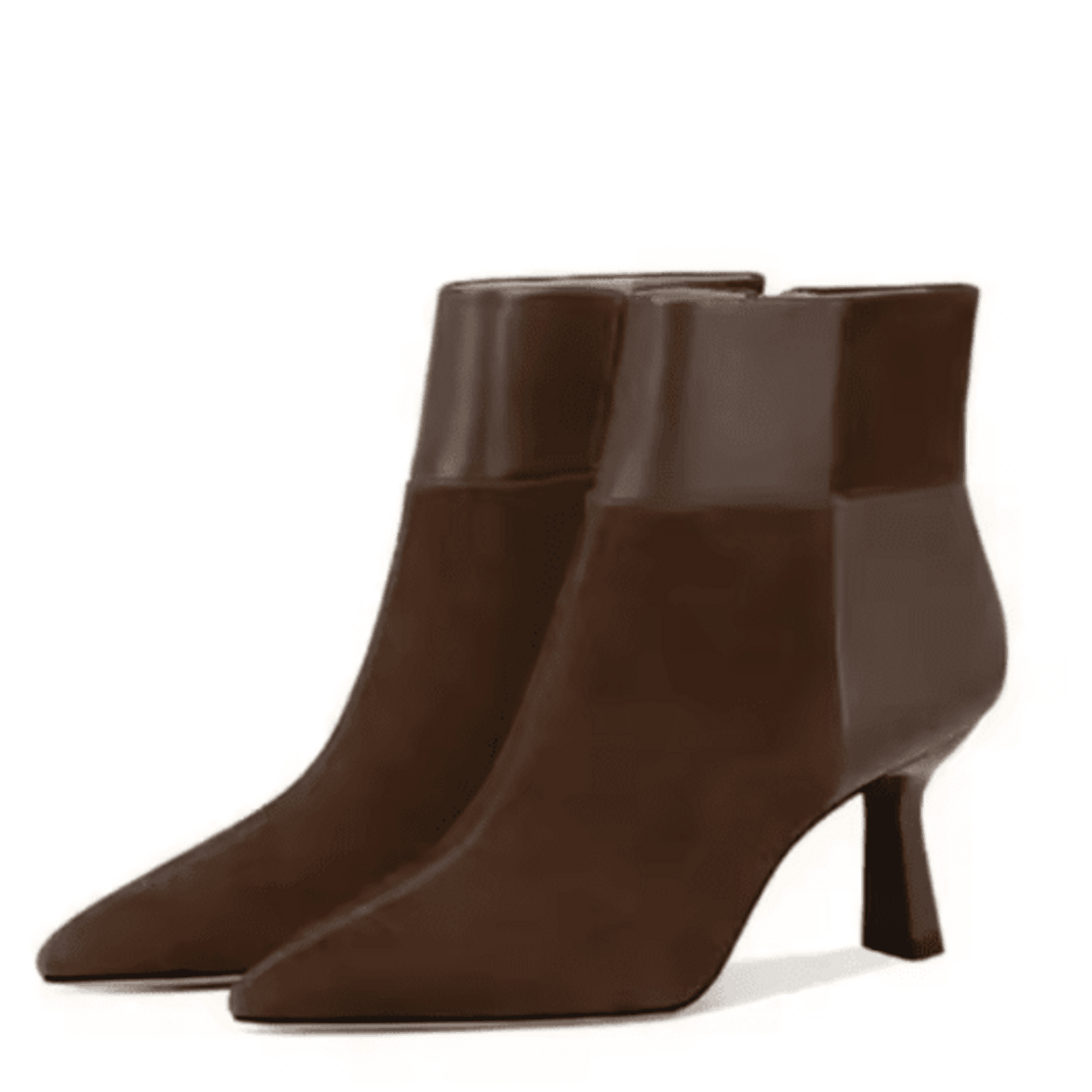 Botas Punta Fina Tacon Bajo - 6